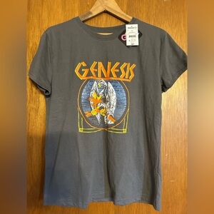 Genesis Graphic Charcoal Tee